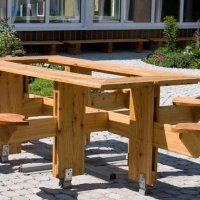 Blättertisch Lärche Blättertisch Lärche